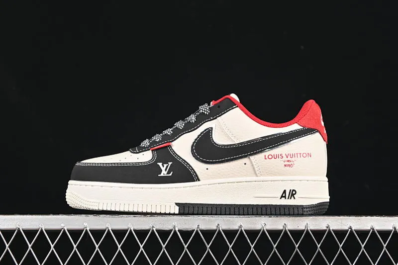 All categories Nk Air Force 1 Air Force series Nk Air Force 1 Low Air Force low-top Nike Air Force 1'07 Low LV joint black and red Air Force 1 low-top casual sneakers CS5288-022